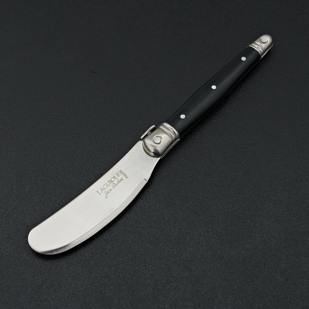 Laguiole Jean Dubost Mini Spreader Black