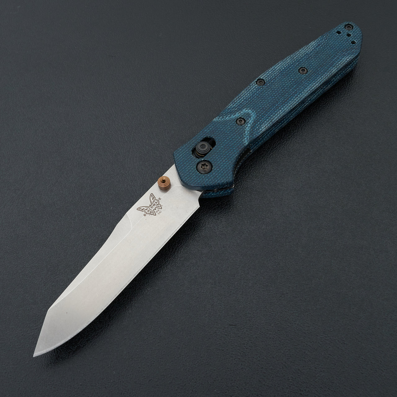 Benchmade 940 Osborne Denim Micarta