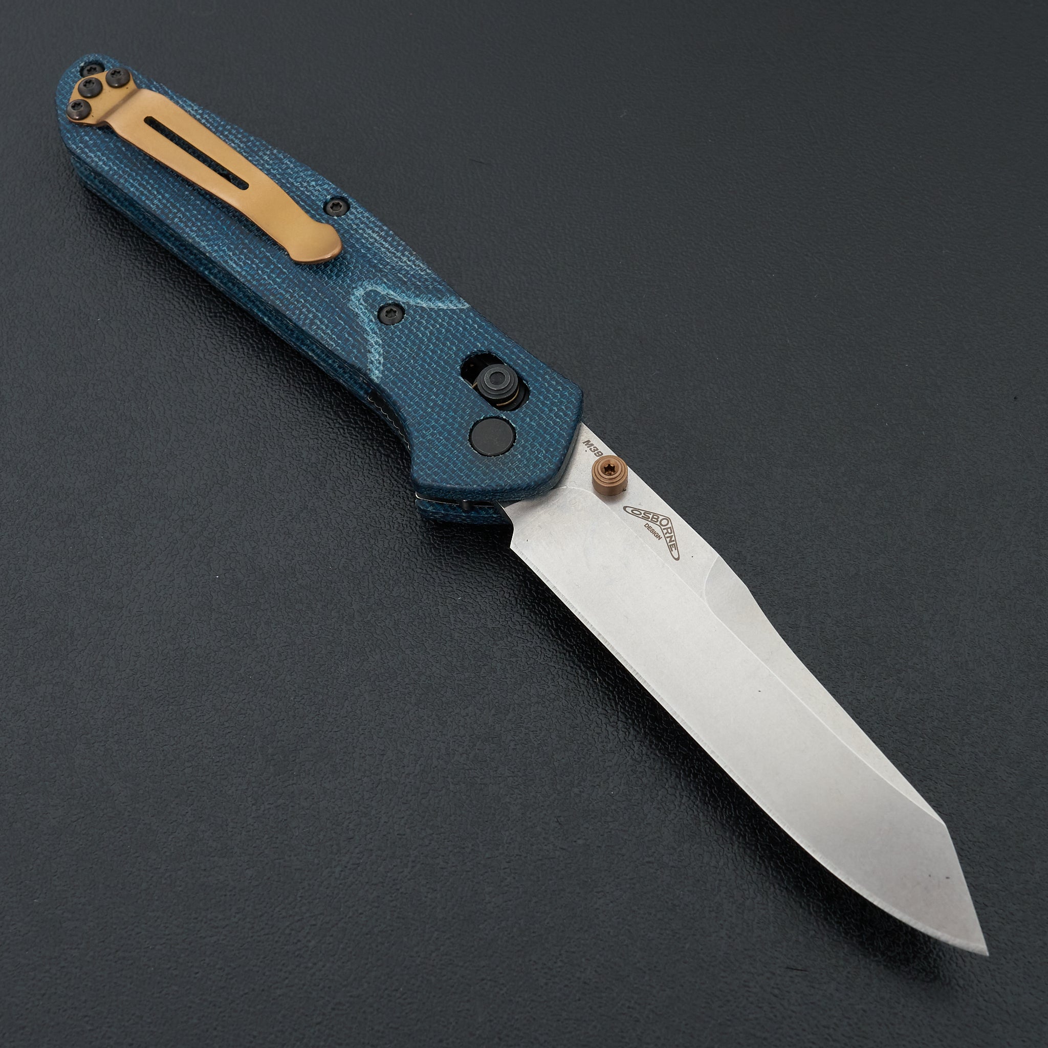 Benchmade 940 Osborne Denim Micarta