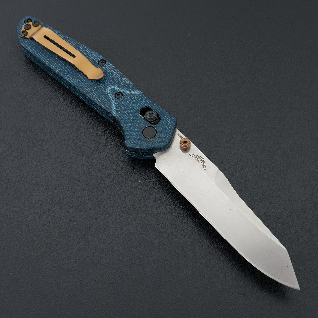 Benchmade 940 Osborne Denim Micarta