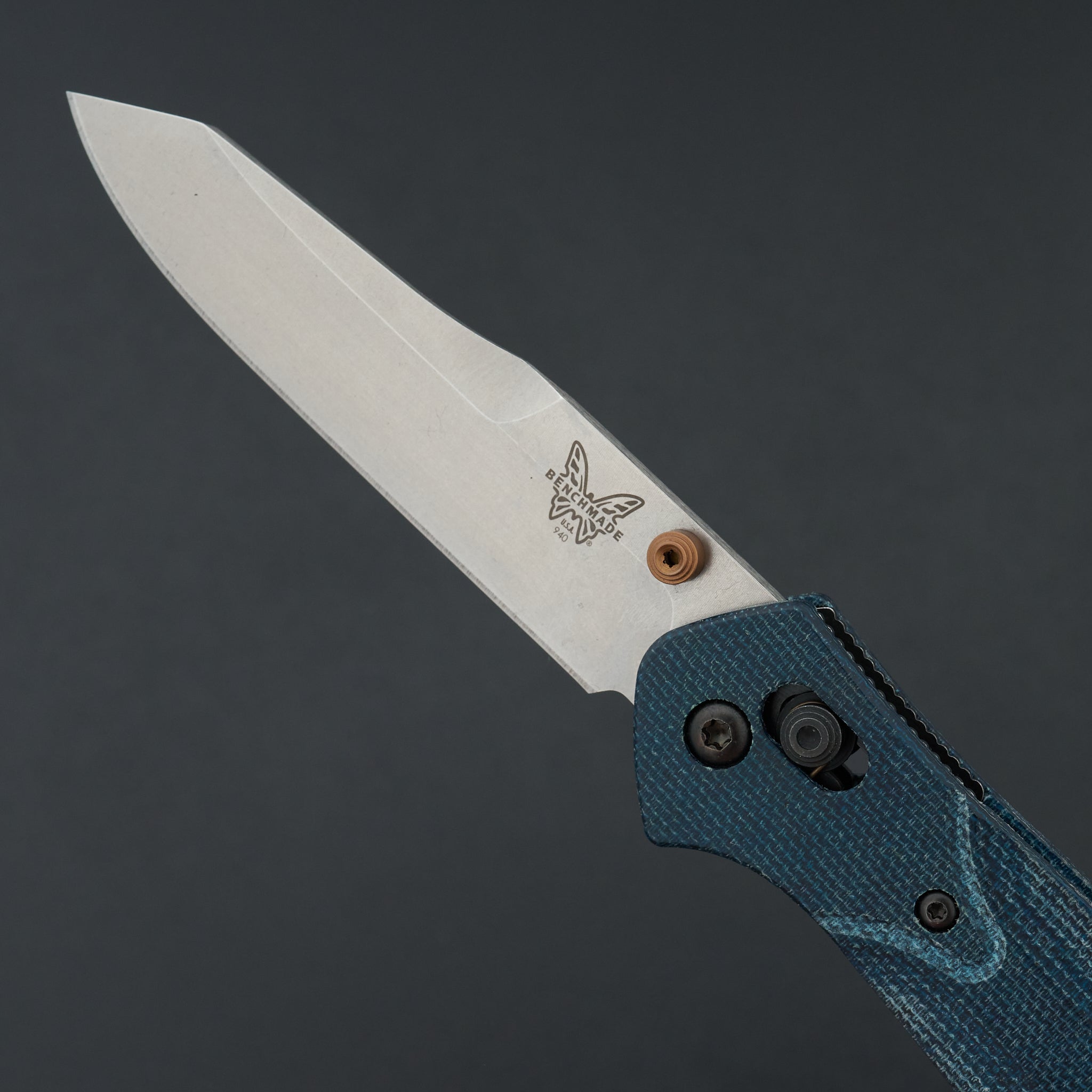 Benchmade 940 Osborne Denim Micarta