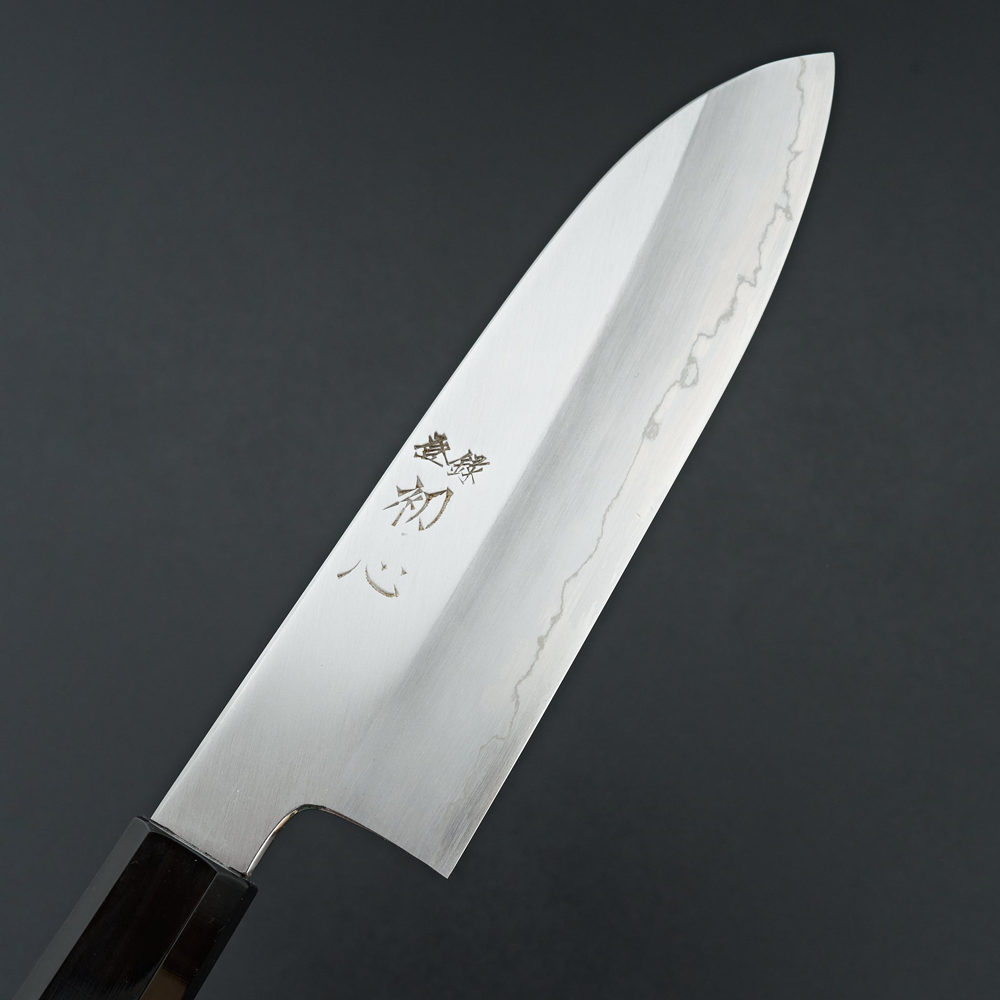 Hatsukokoro Satoshi Nakagawa Silver #3 Santoku 180mm