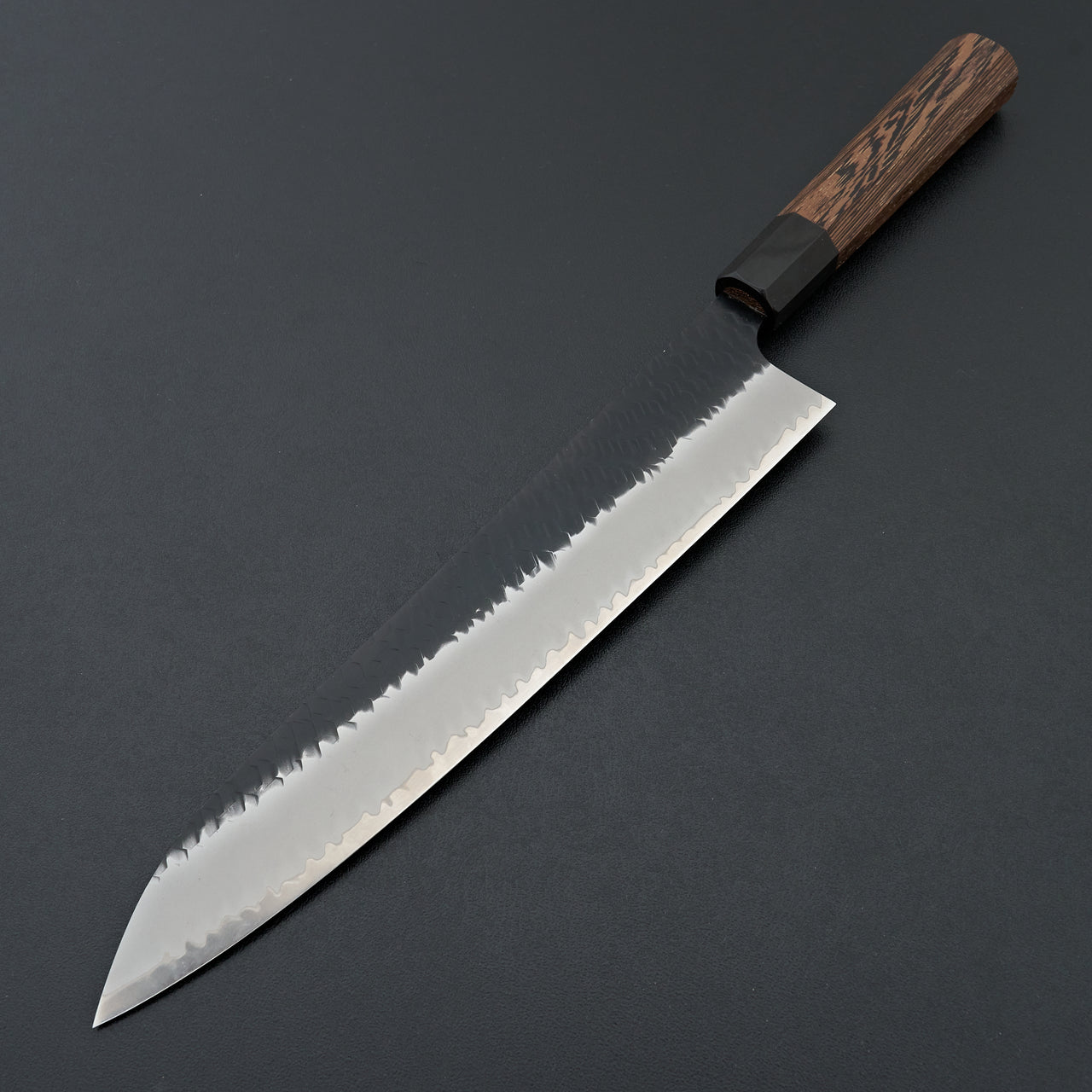 Nigara Hamono SG2 Kurouchi Tsuchime Gyuto 270mm