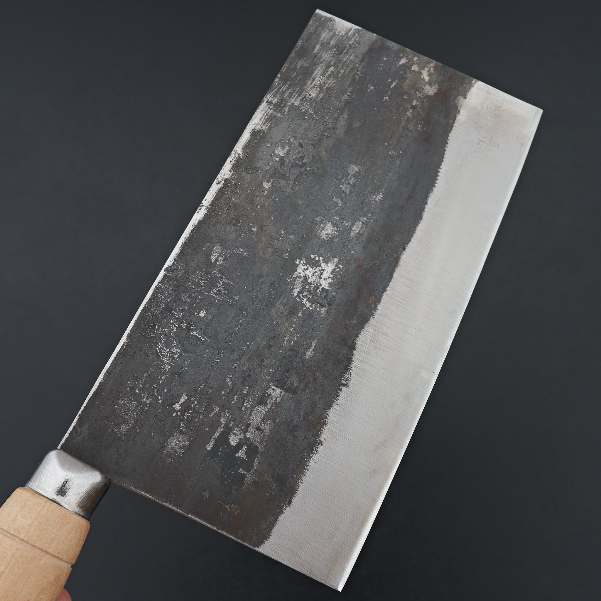Hatsukokoro Sentan Stainless Clad White #2 Chinese Cleaver 200mm
