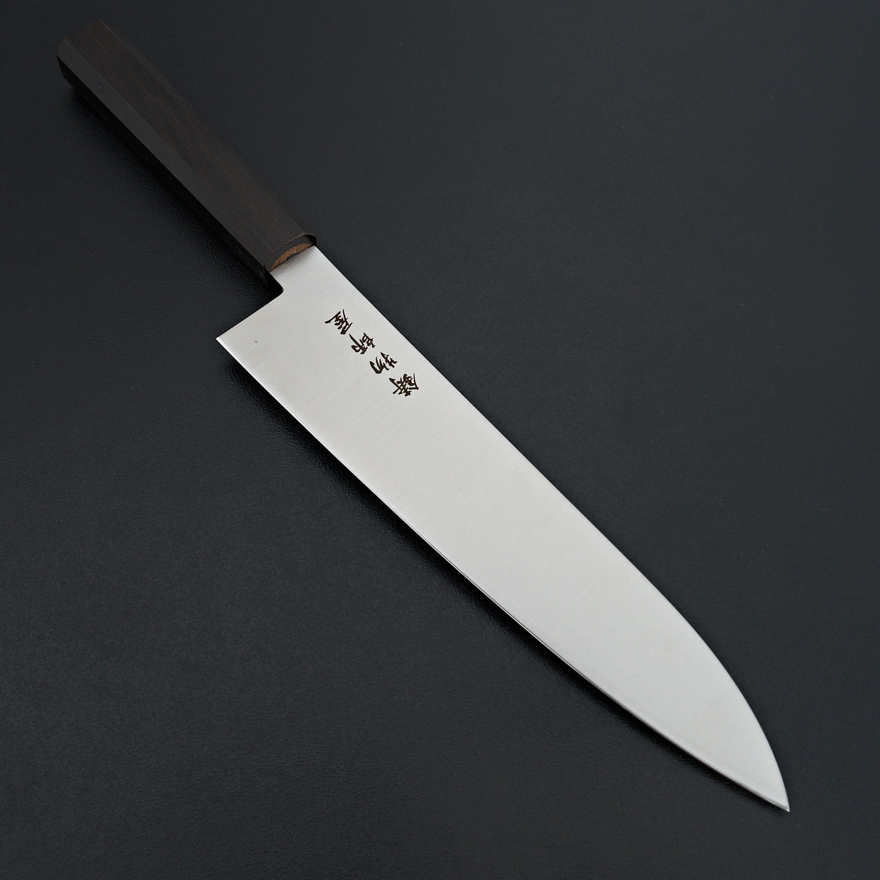 Hitohira Imojiya TH Stainless Gyuto 210mm Ebony Handle (Wa)