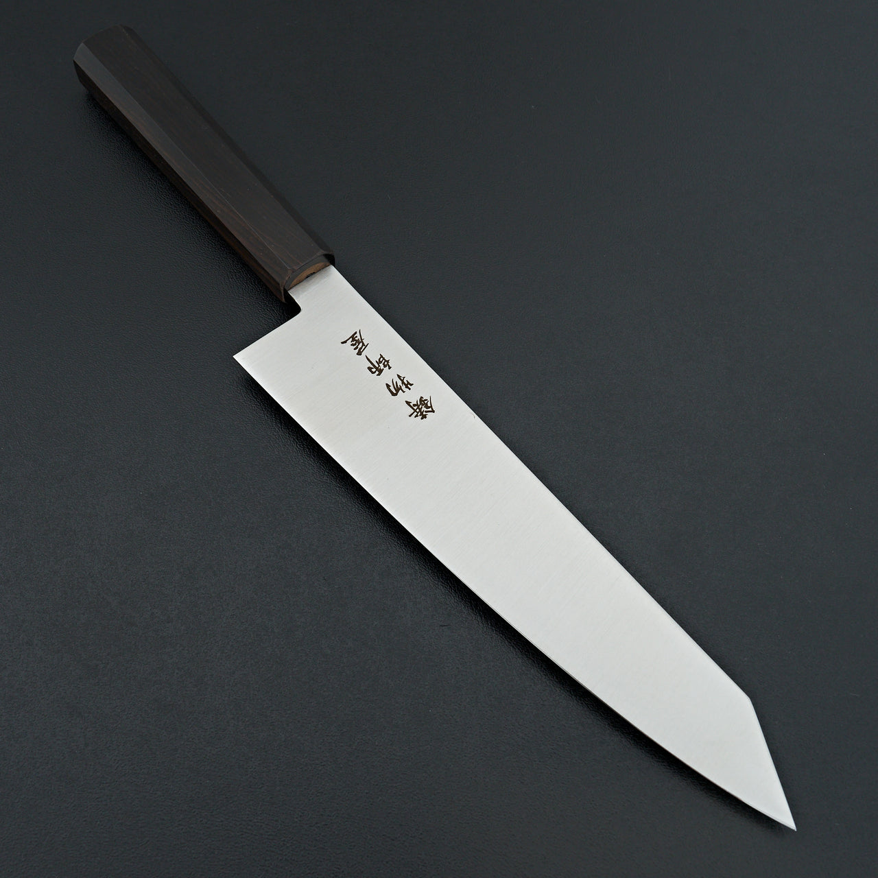 Hitohira Imojiya TH Stainless Kiritsuke Gyuto 210mm Ebony Handle (Wa)