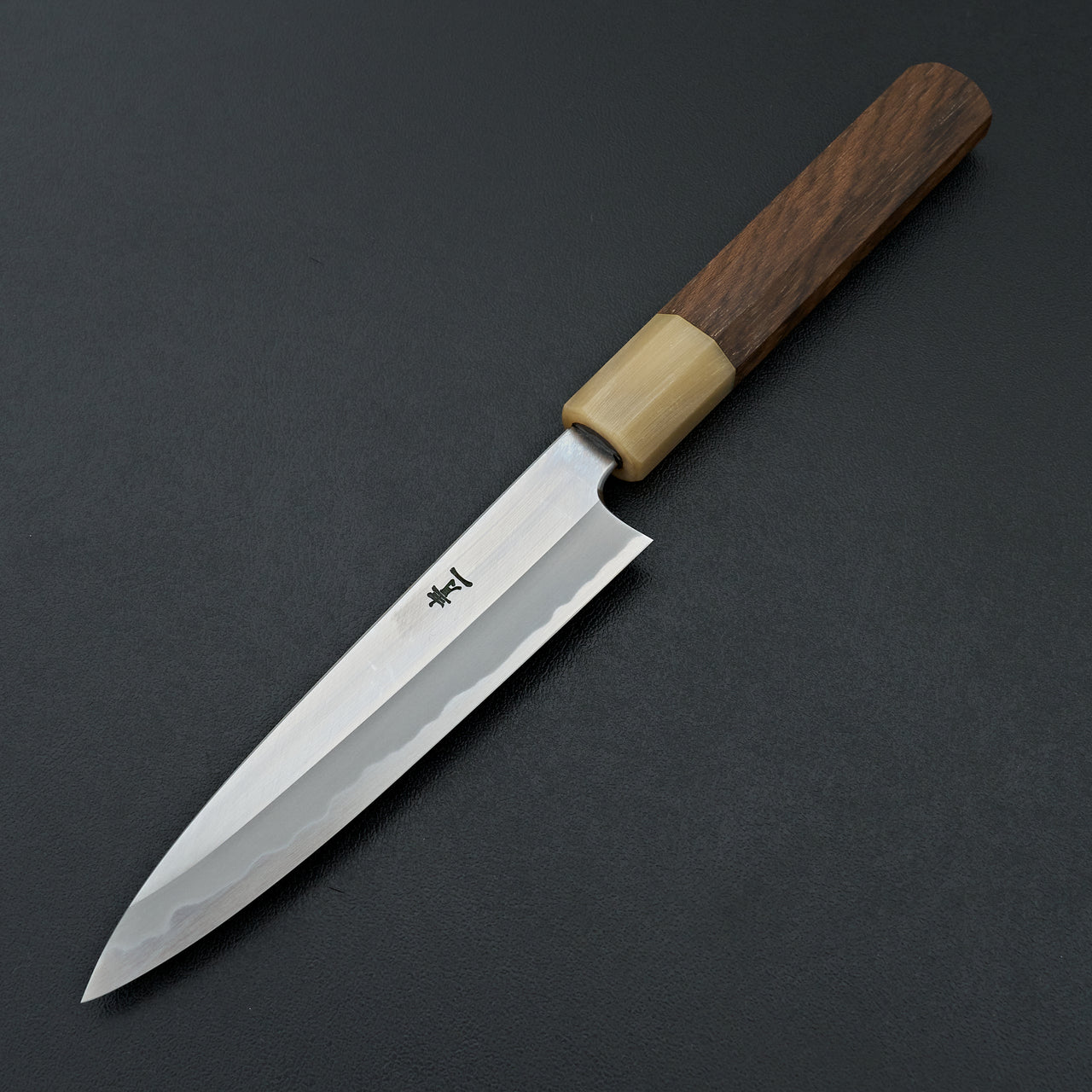 Hitohira Tanaka Kyuzo Blue #1 Migaki Petty 150mm Ziricote Handle