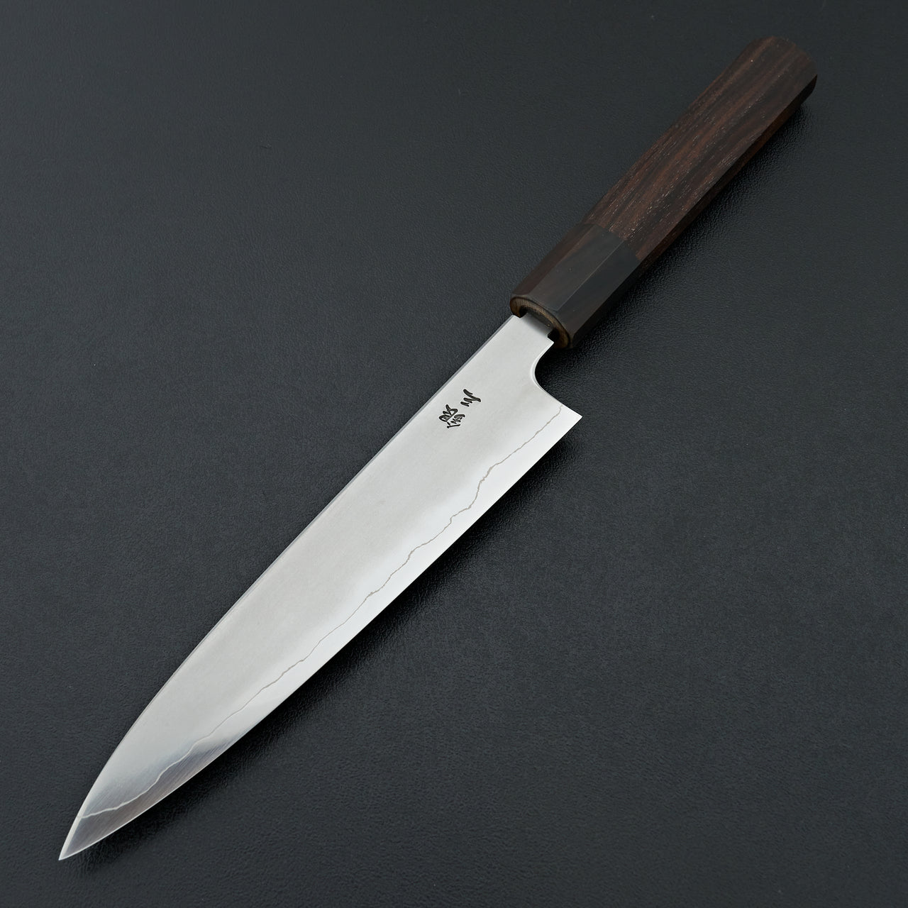 Tetsujin Silver #3 Kasumi Petty 165mm Taihei Makassar Ebony Handle