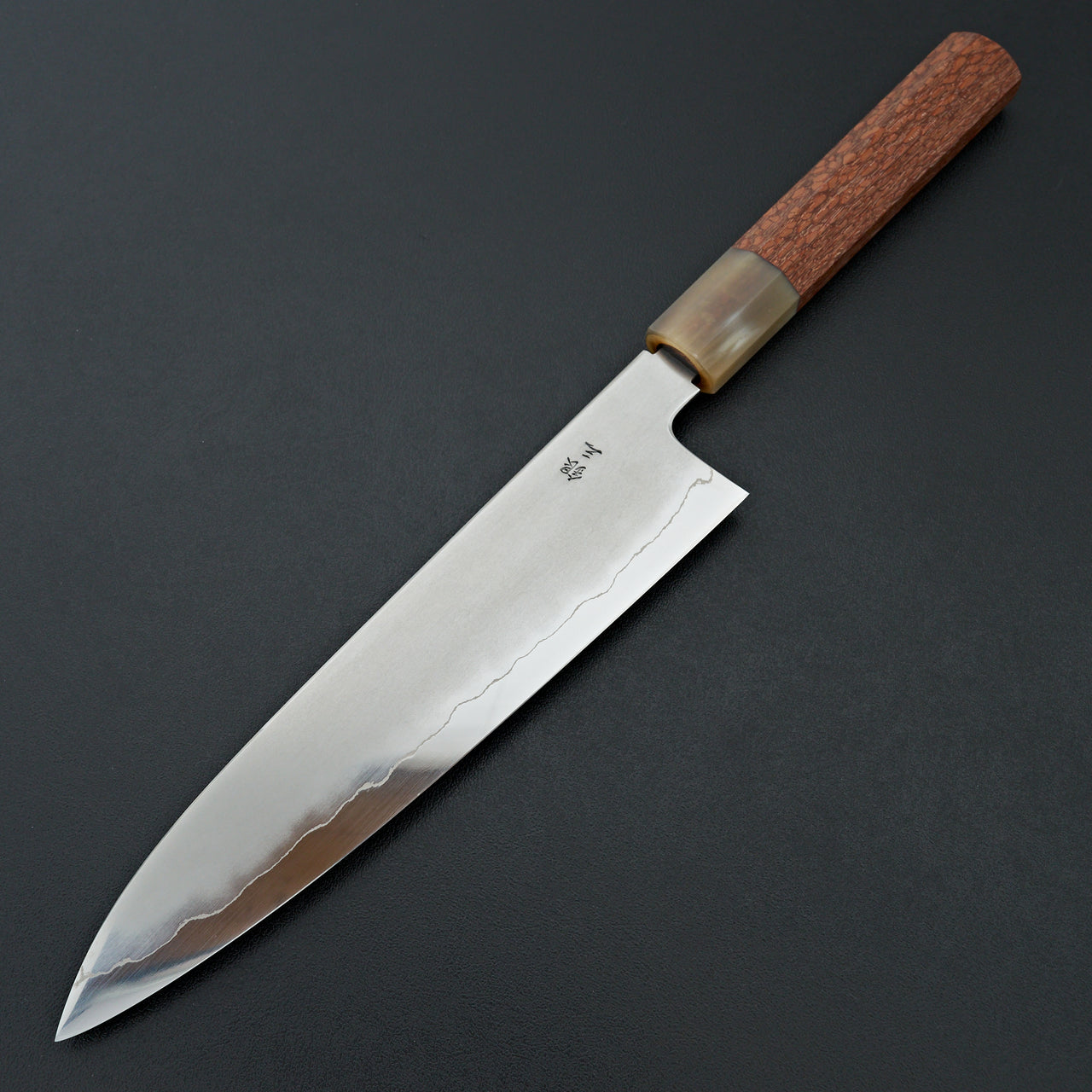 Tetsujin Silver #3 Kasumi Gyuto 210mm Lacewood Handle