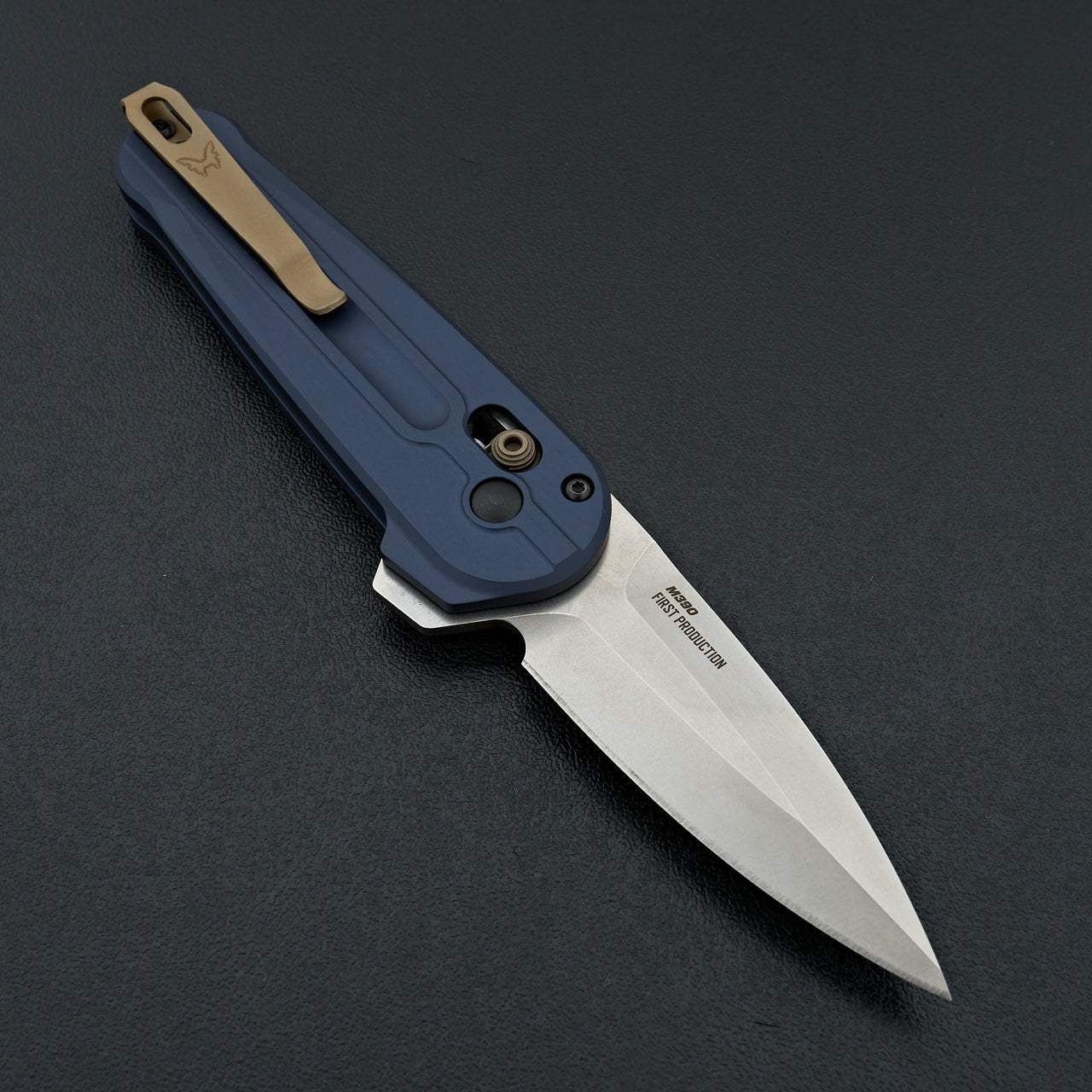 Benchmade Lowden Crater Blue Aluminum