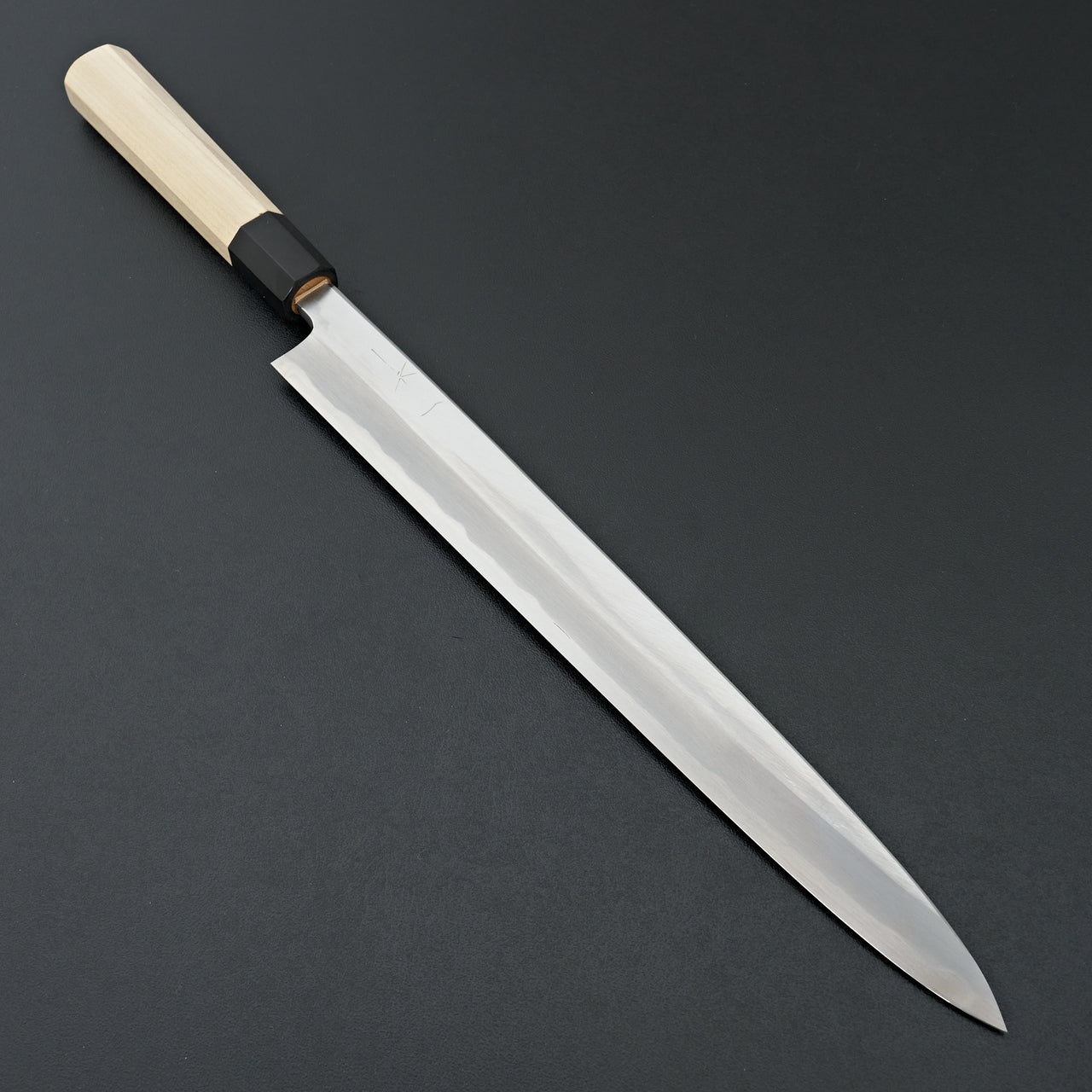 Hitohira Tanaka Mosuke Blue #1 Yanagiba 300mm Ho Wood Handle (Saya)