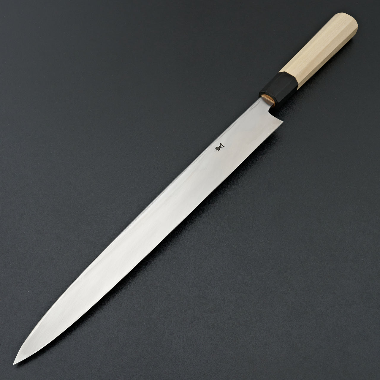Hitohira Tanaka Mosuke Blue #1 Yanagiba 300mm Ho Wood Handle (Saya)