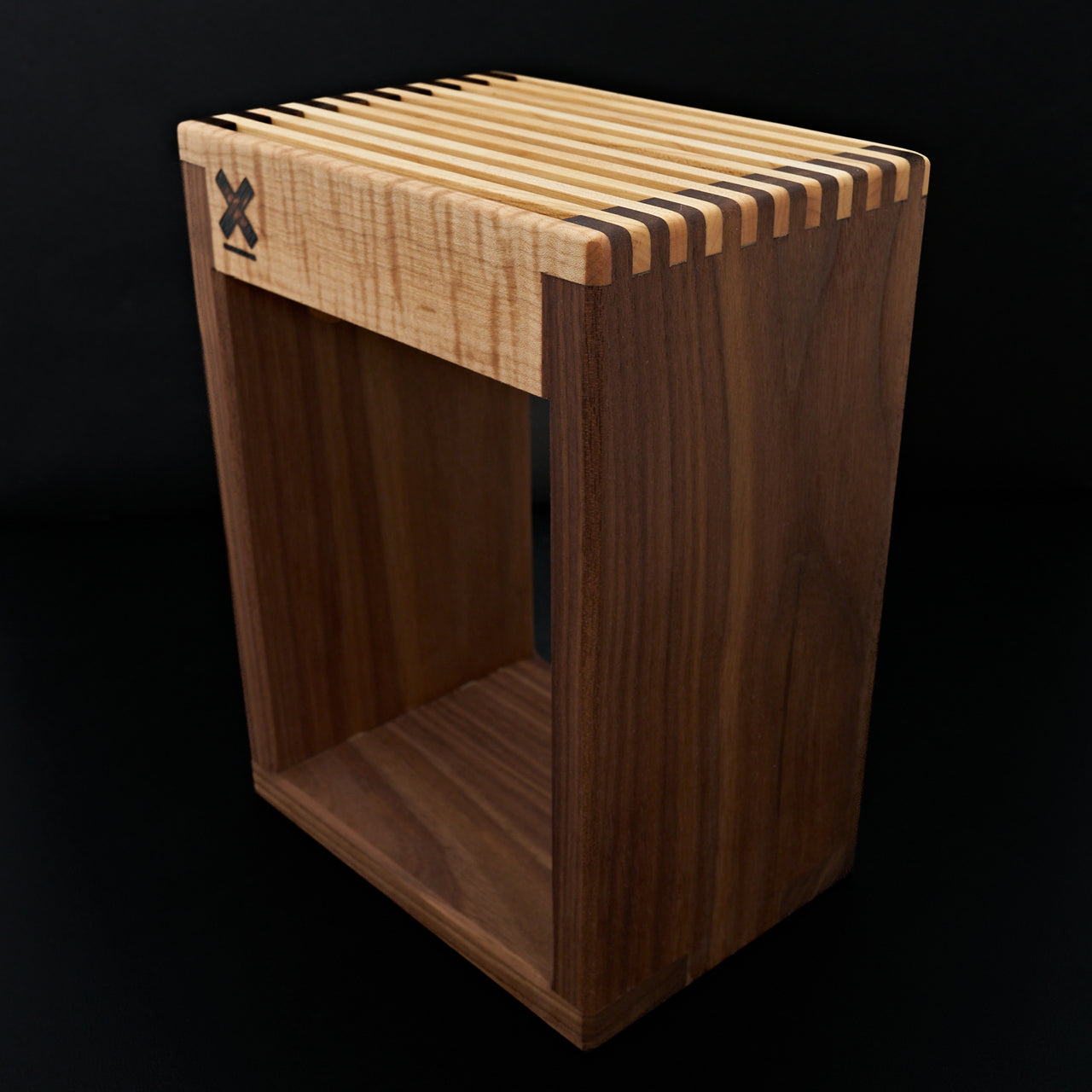 Negative Design Co Knife Rack Walnut