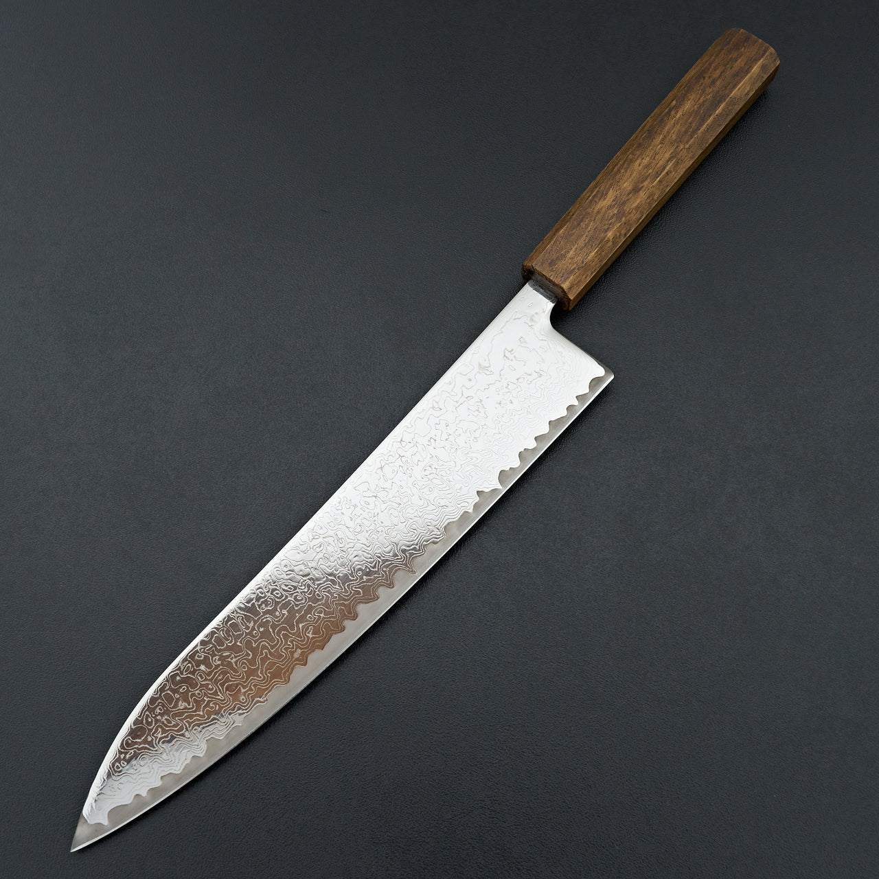 Tsunehisa Kagami Damascus Gyuto 240mm Oak
