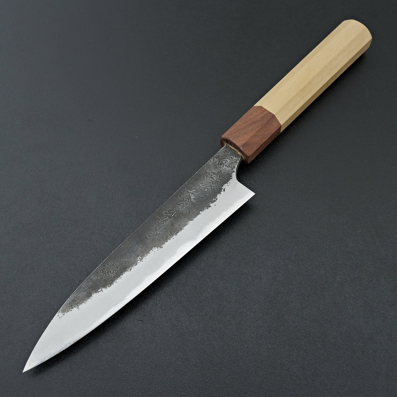 Mazaki White#2 Kuro Nashiji Petty 150mm