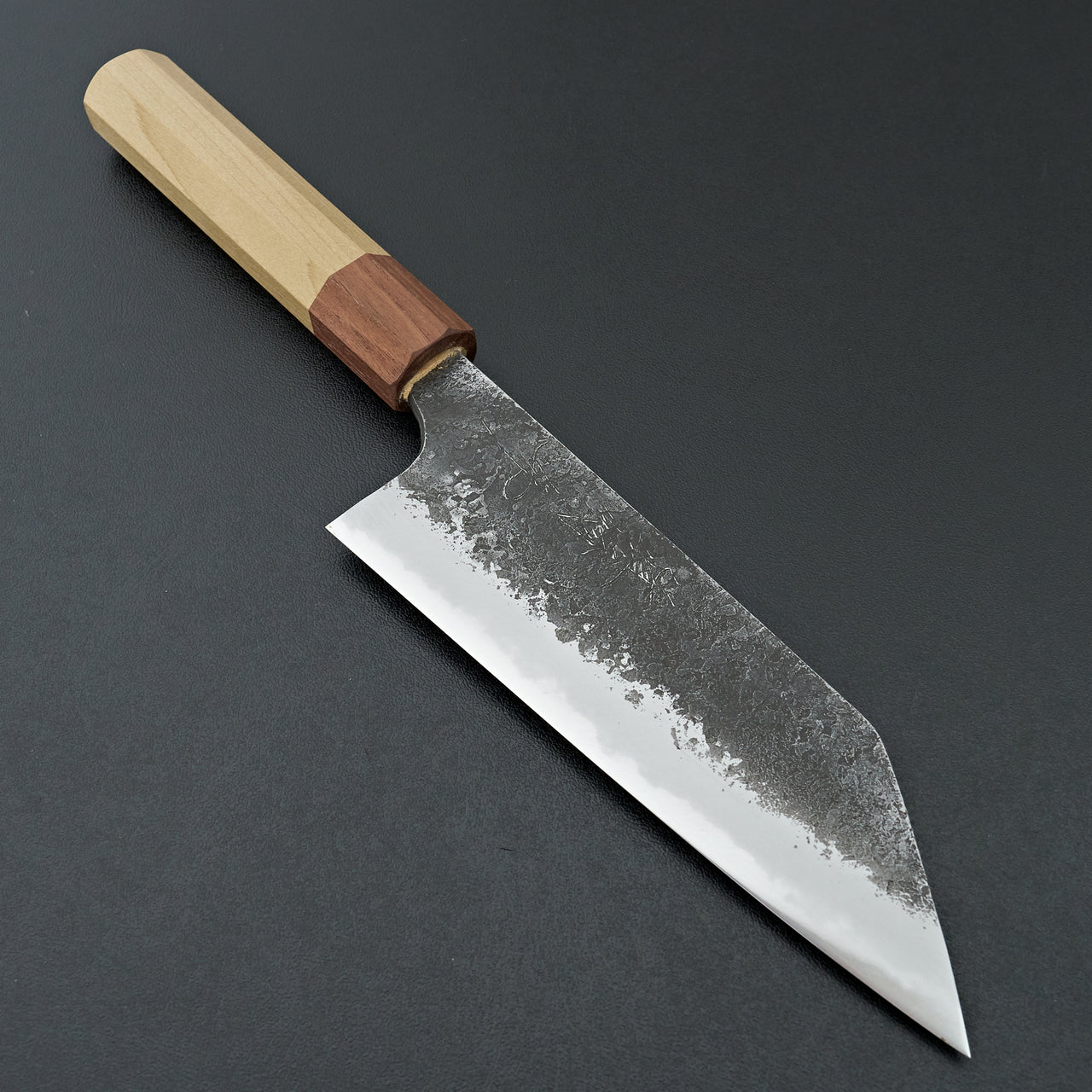 Mazaki White #2 Kuro Nashiji Santoku