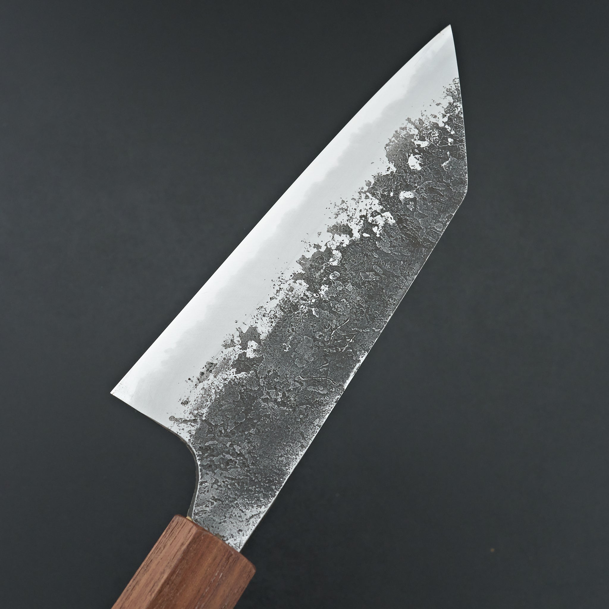 Mazaki White #2 Kuro Nashiji Santoku