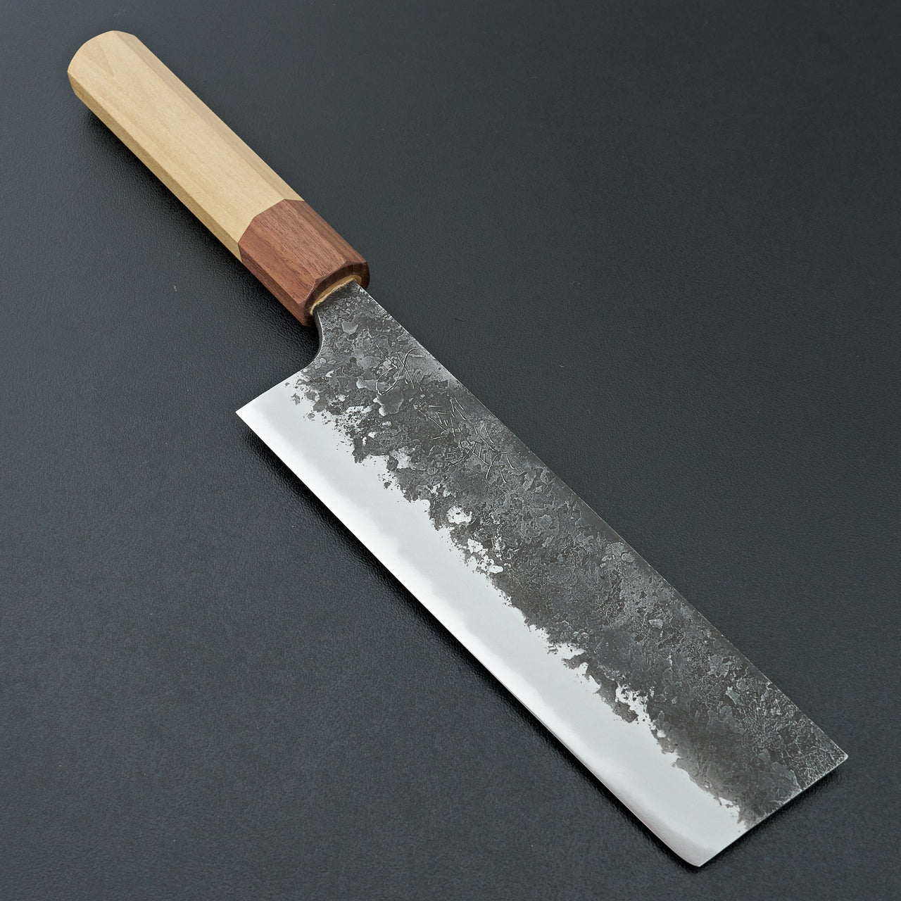 Mazaki White#2 Kuro Nashiji Nakiri 165mm