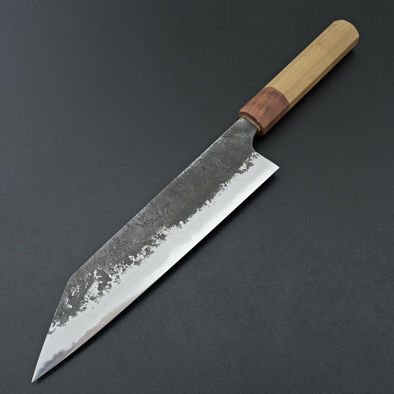 Mazaki White#2 Kuro Nashiji Kiritsuke Gyuto 210mm