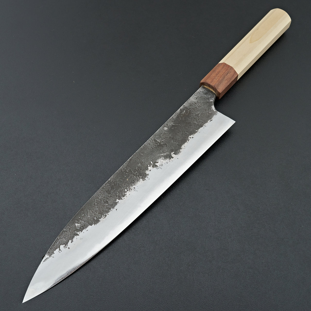 Mazaki White#2 Kuro Nashiji Gyuto 240mm