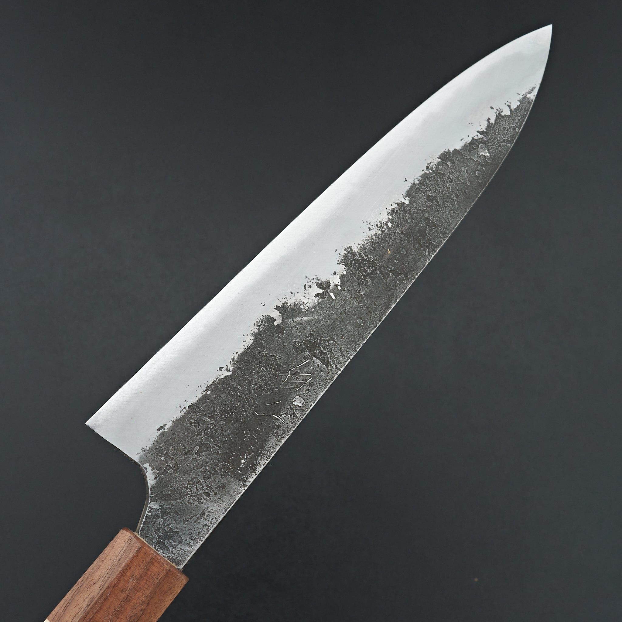 Mazaki White#2 Kuro Nashiji Gyuto 240mm