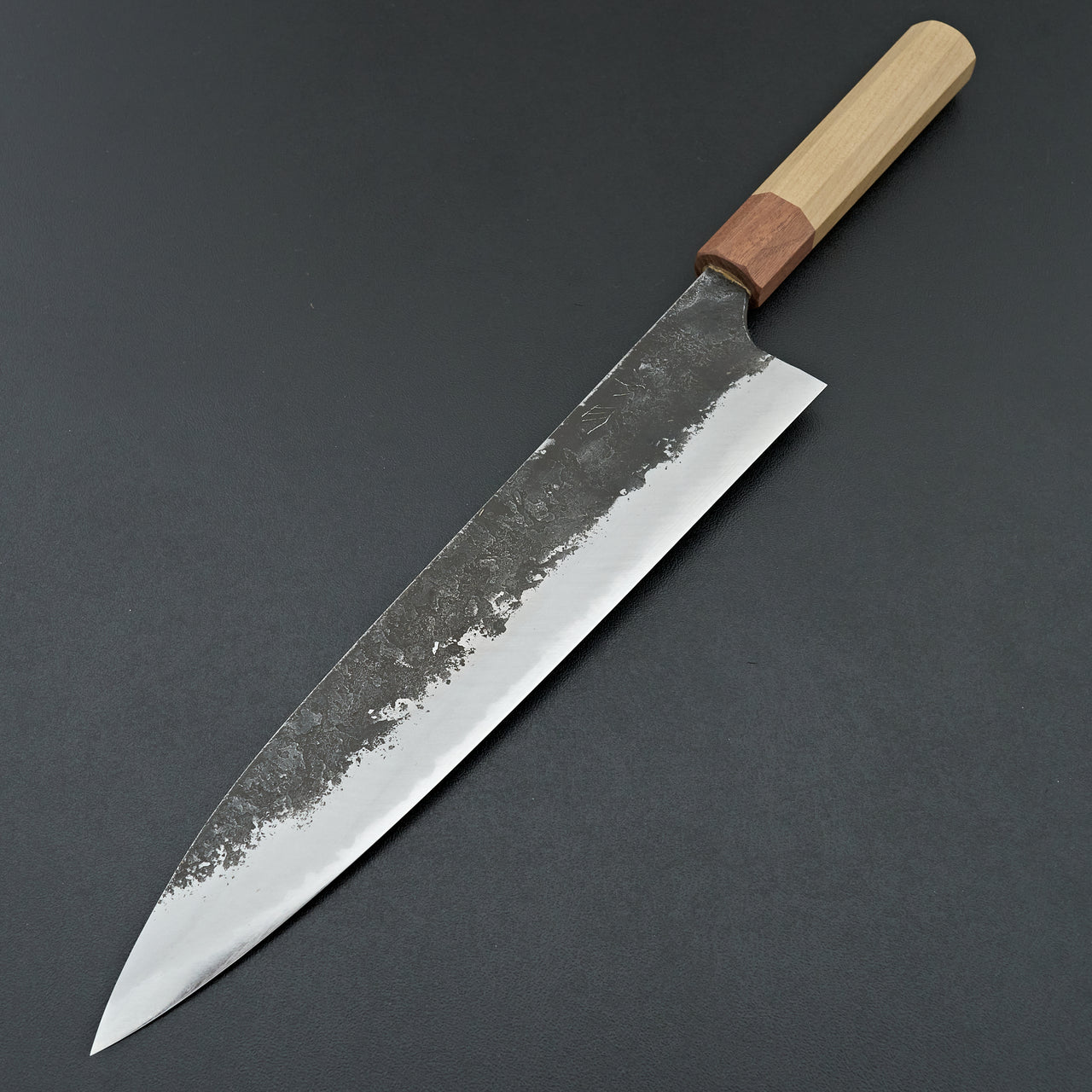 Mazaki White#2 Kuro Nashiji Gyuto 270mm
