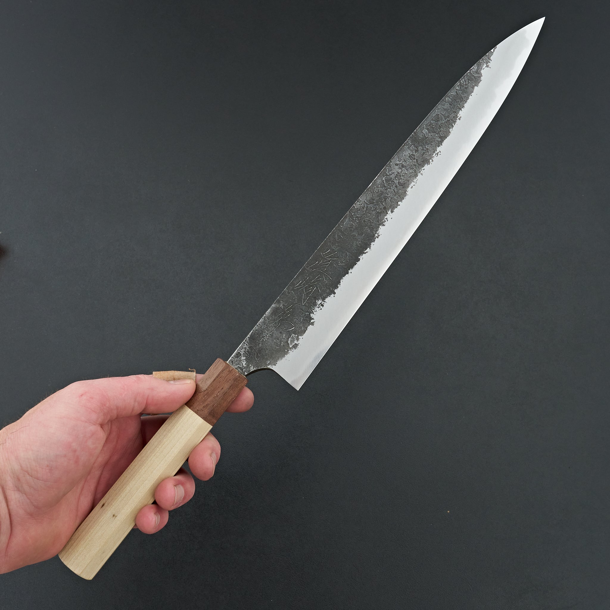 Mazaki White#2 Kuro Nashiji Sujihiki 270mm