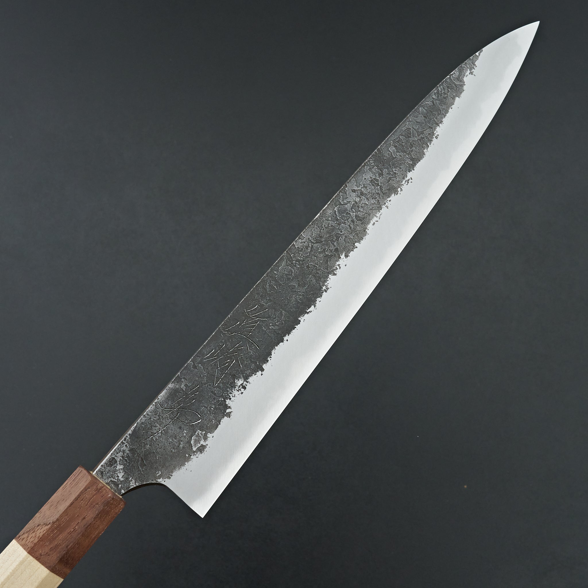 Mazaki White#2 Kuro Nashiji Sujihiki 270mm