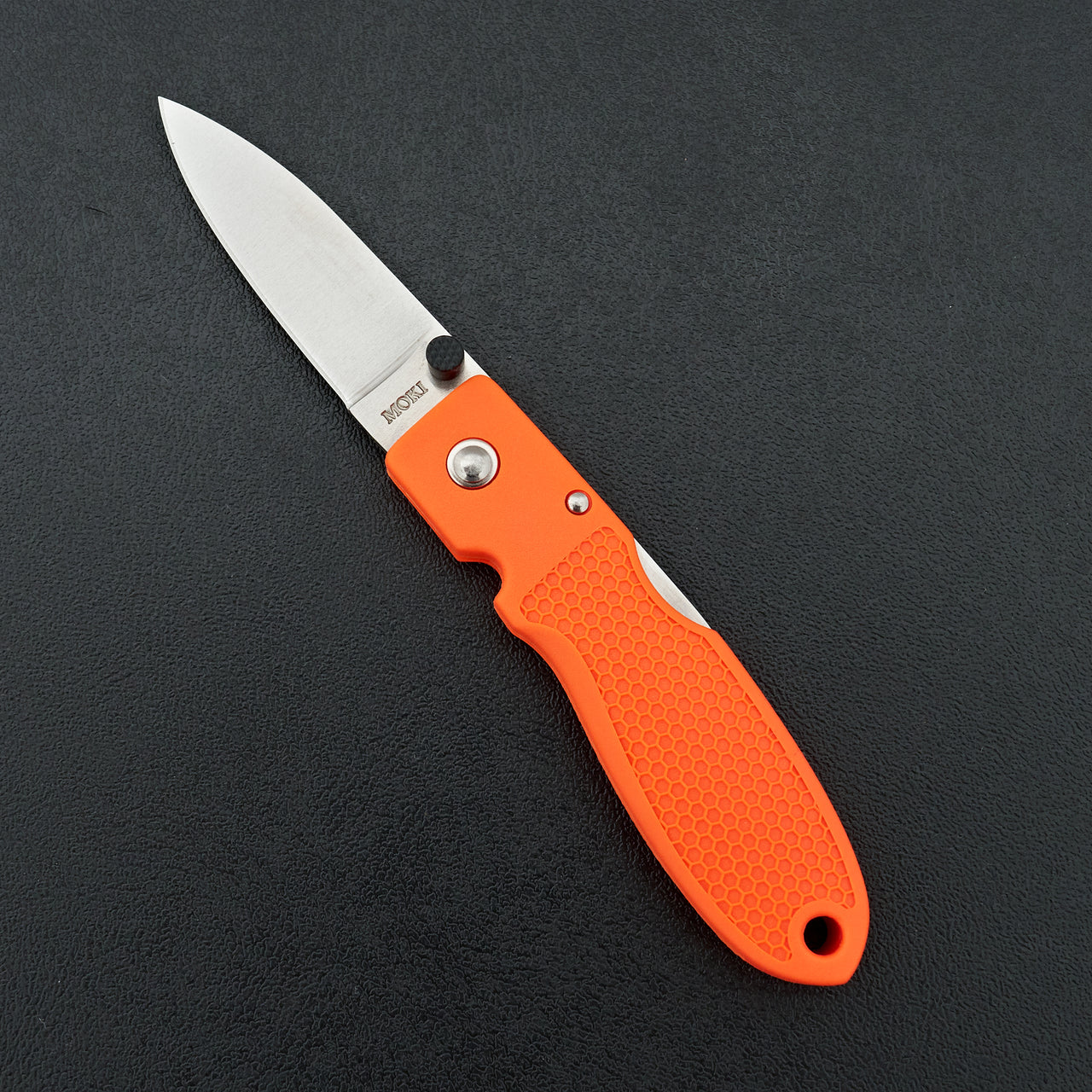 MOKI Coupe Folding Knife Grilon Handle (Rescue Orange)
