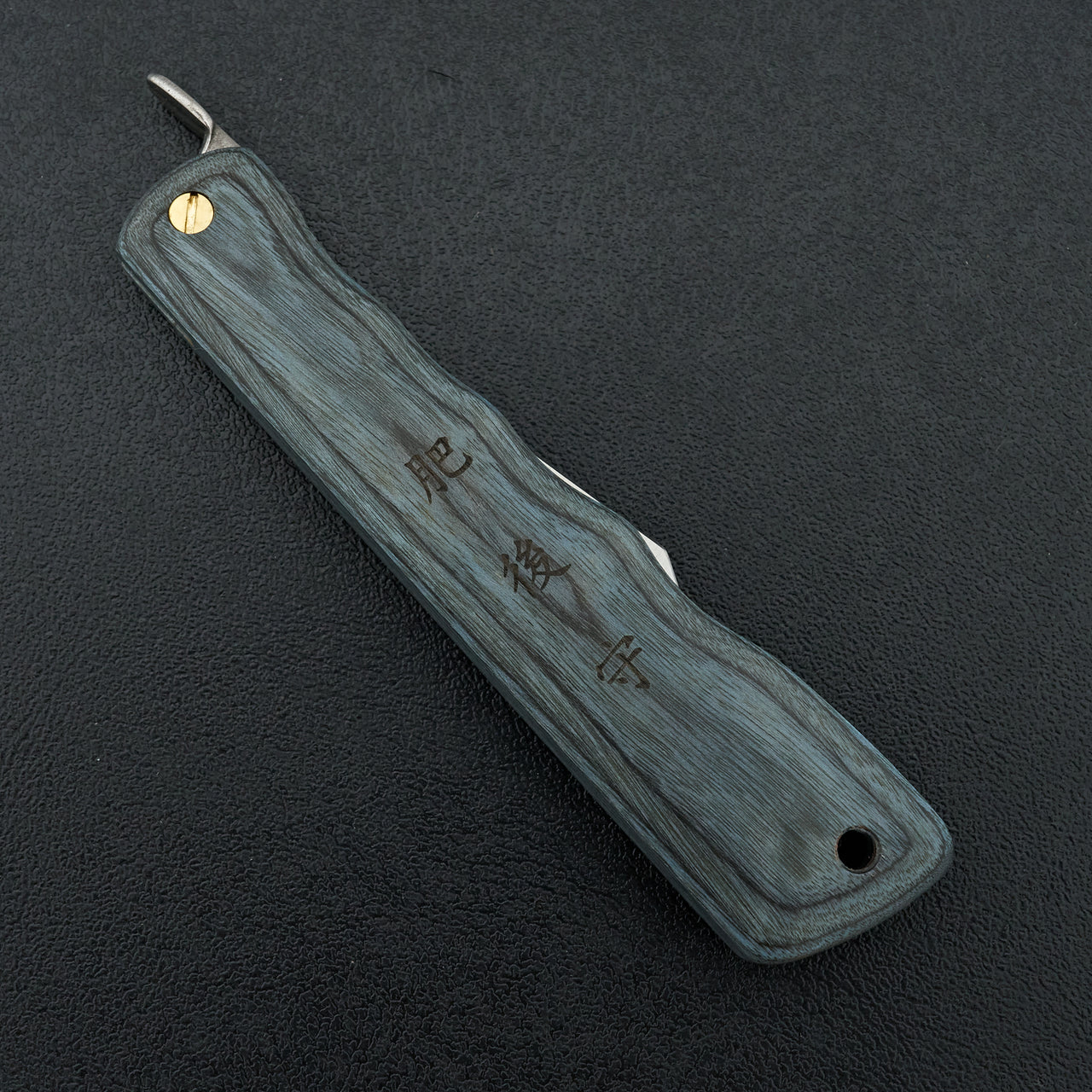 Higonokami VG10 Folding Knife Pakka Handle (Blue)