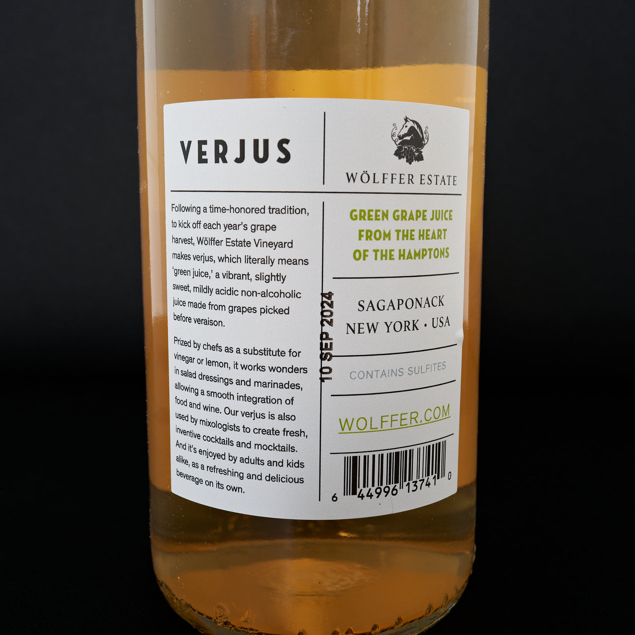 Wolffer Estate White Verjus