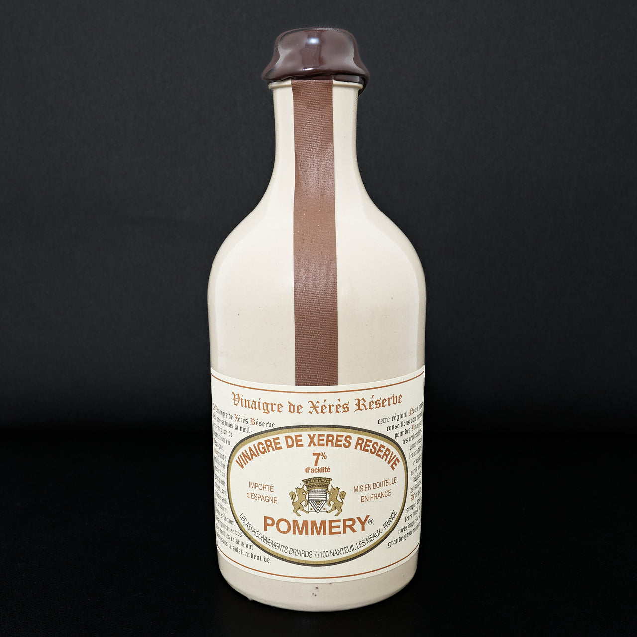 Pommery Sherry Vinegar Stone Bottle