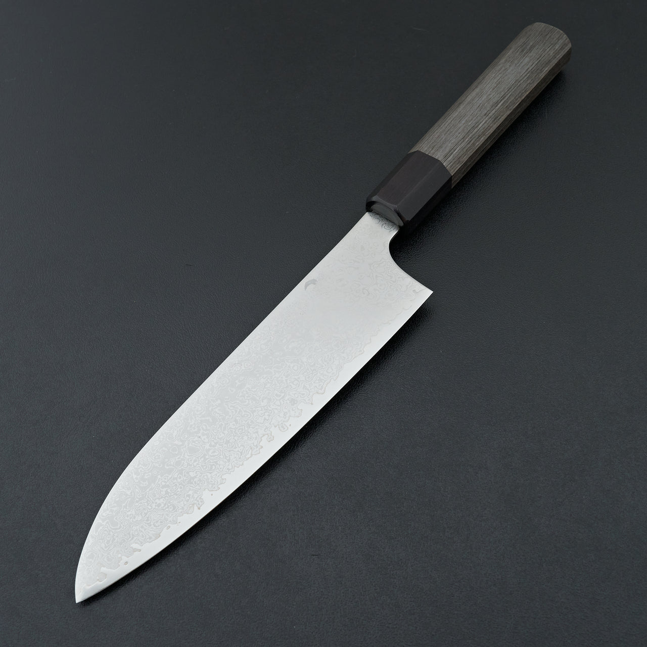 Hitohira Imojiya TH Damascus Santoku 180mm Pakka Handle (Gray)