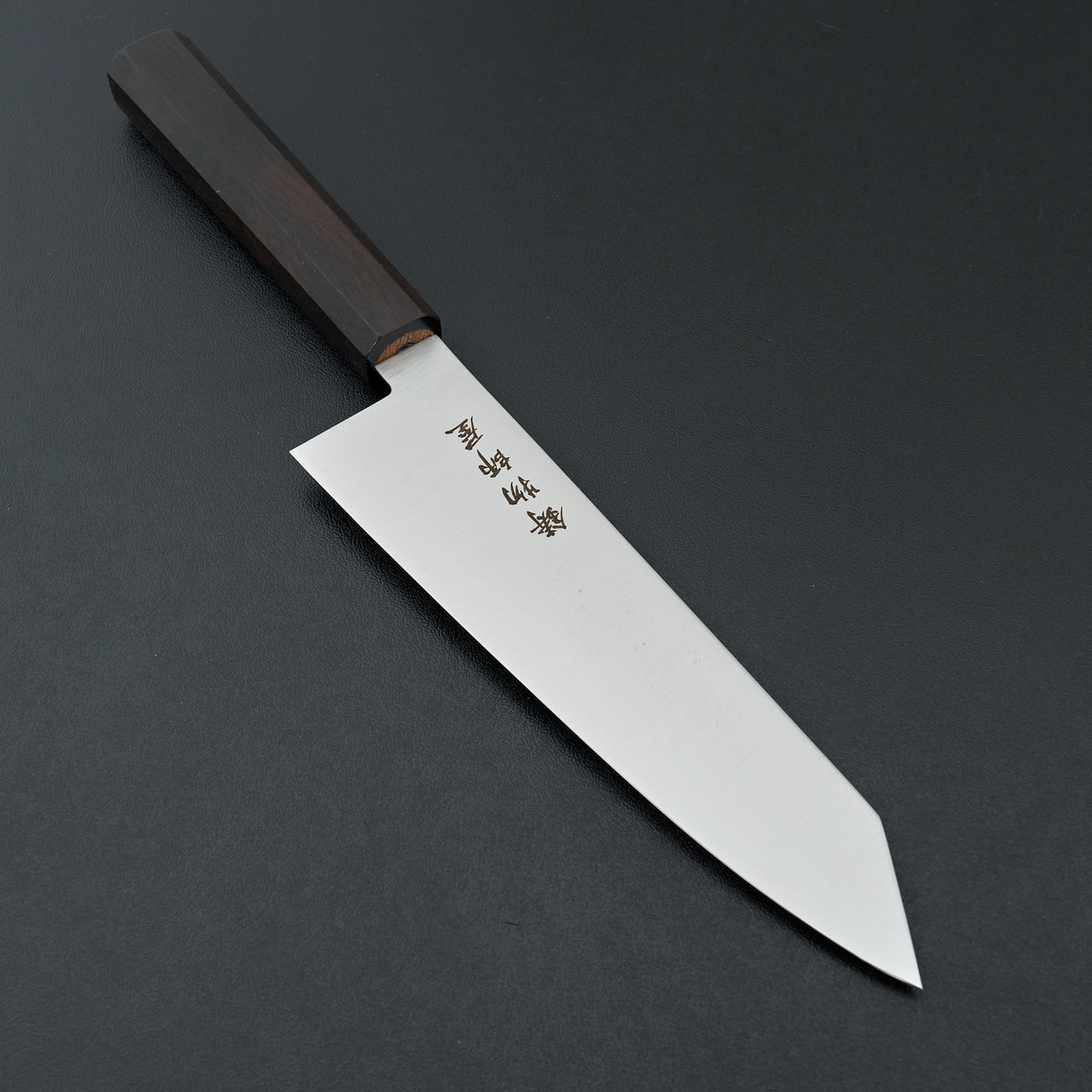 Hitohira Imojiya TH Stainless Bunka 180mm Ebony Handle (Wa)