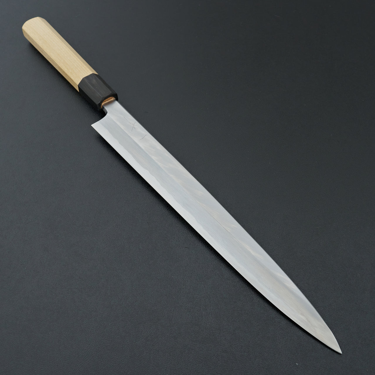 Hitohira Tanaka Mosuke Blue #1 Yanagiba 270mm Ho Wood Handle (Saya)
