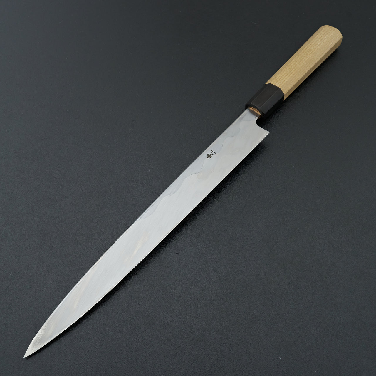 Hitohira Tanaka Mosuke Blue #1 Yanagiba 270mm Ho Wood Handle (Saya)