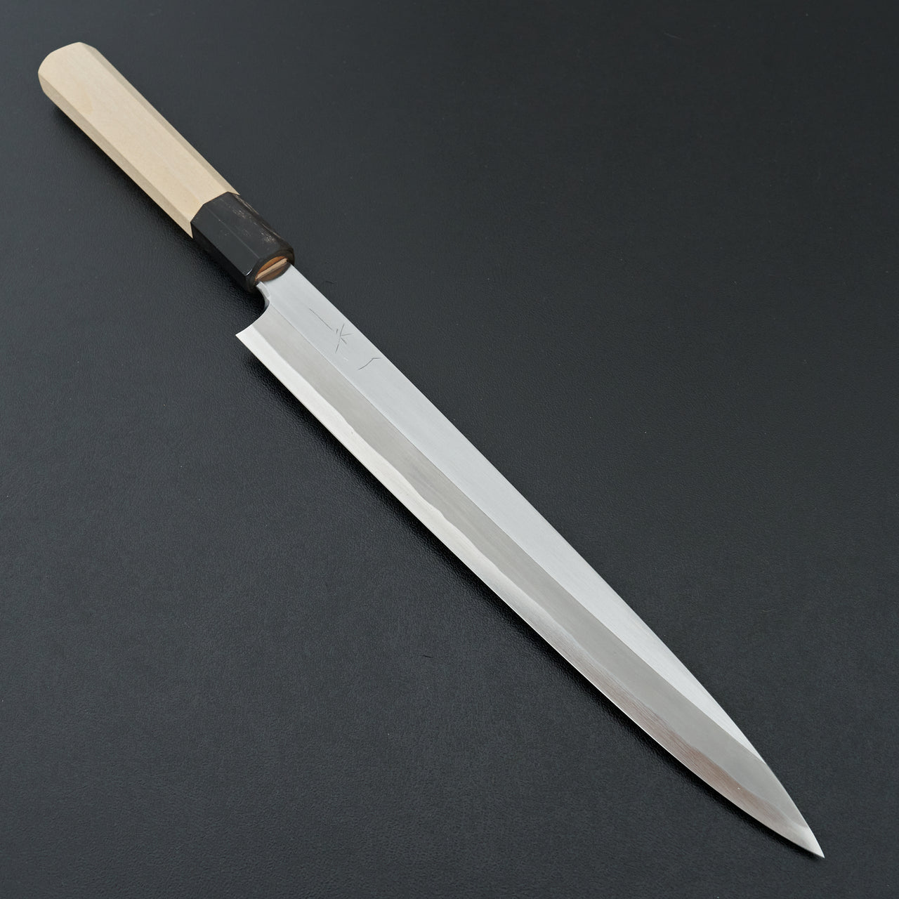 Hitohira Togashi White #1 Tachi Yanagiba 240mm Ho Wood Handle (Saya)