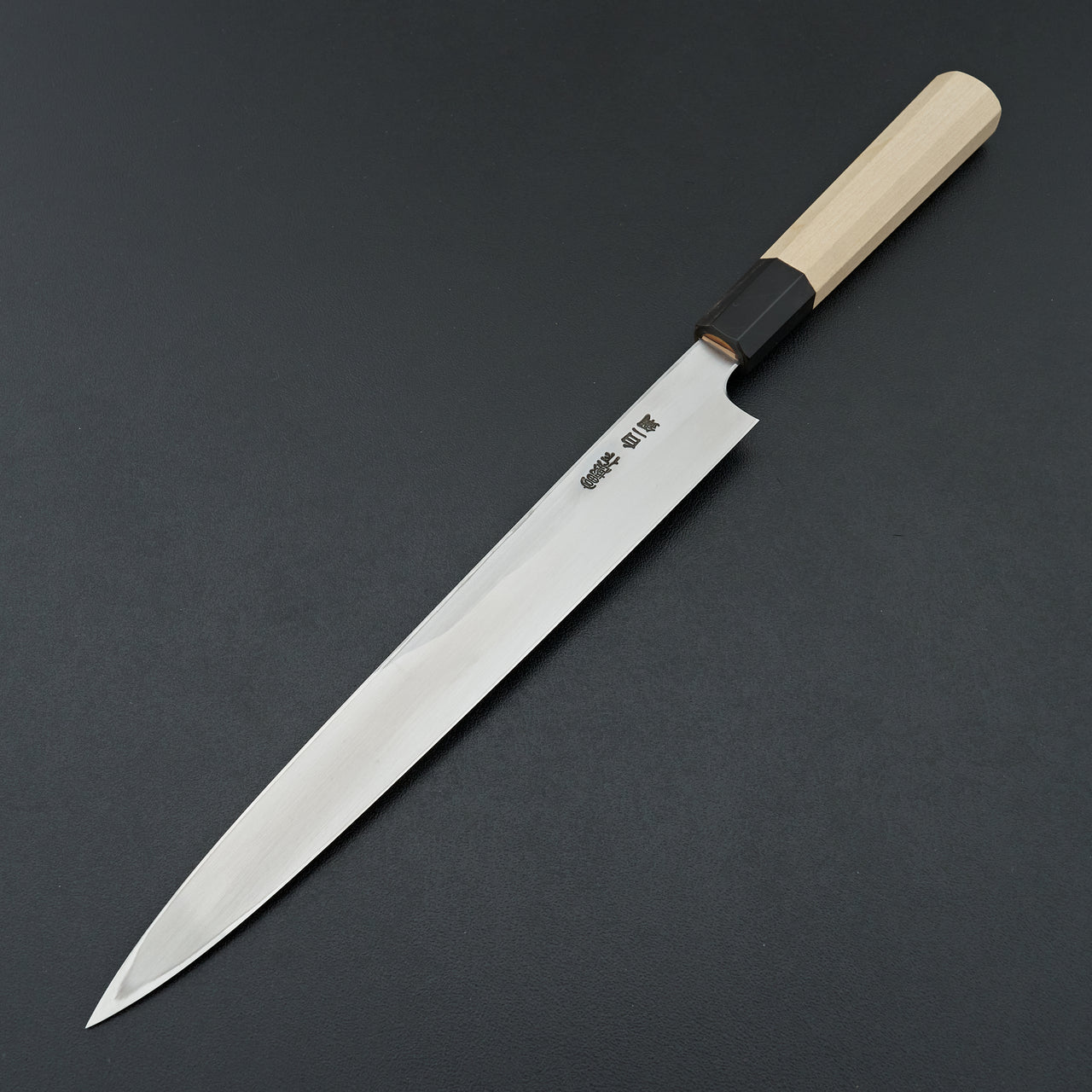 Hitohira Togashi White #1 Tachi Yanagiba 240mm Ho Wood Handle (Saya)