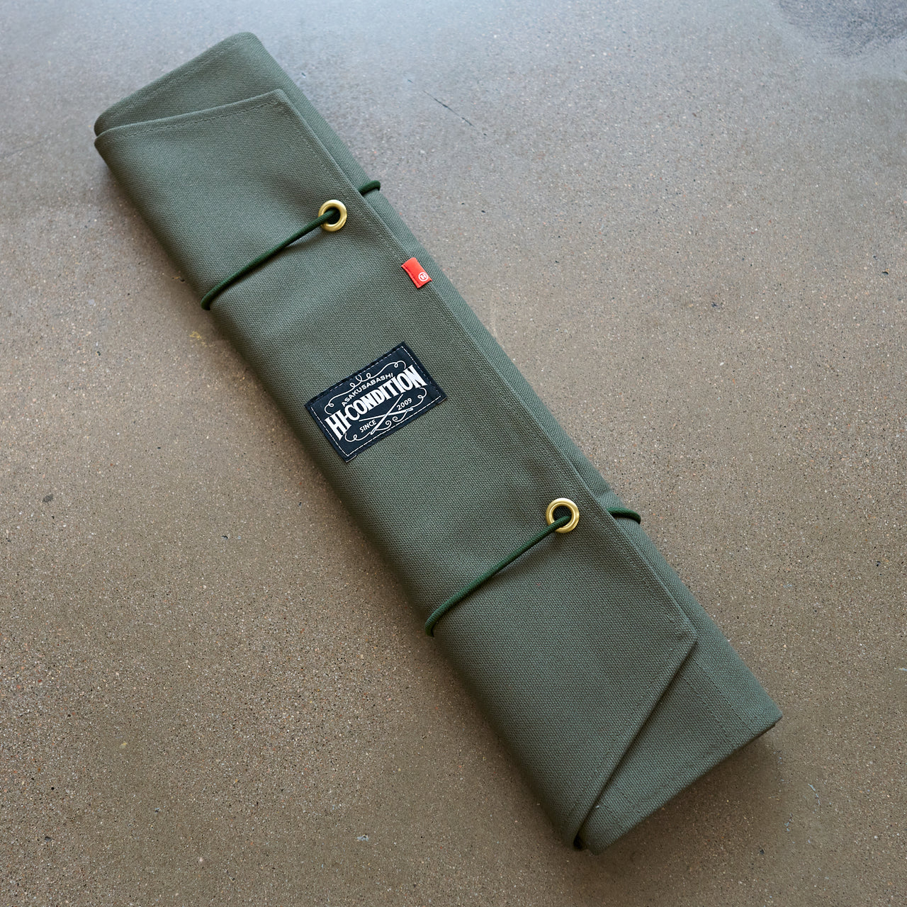 HI-CONDITION Hanpu Canvas 9 Pockets Knife Roll OD