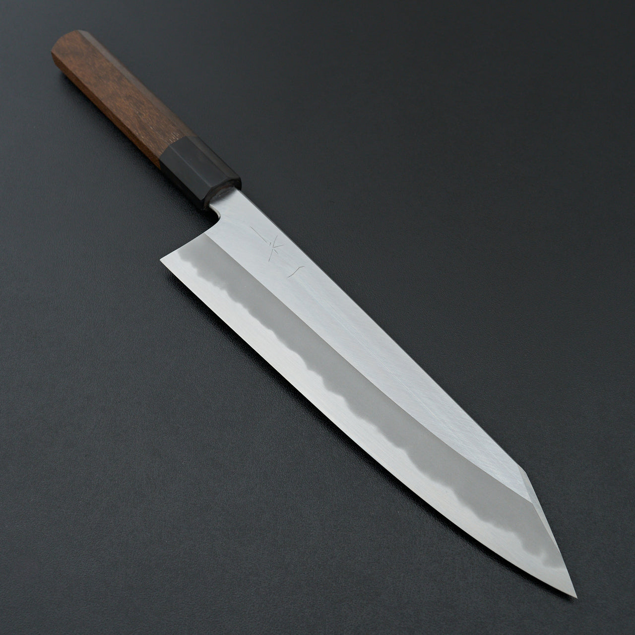 Hitohira Tanaka Kyuzo Blue #1 Migaki Kiritsuke Gyuto 230mm Ziricote Handle (Extra Height)