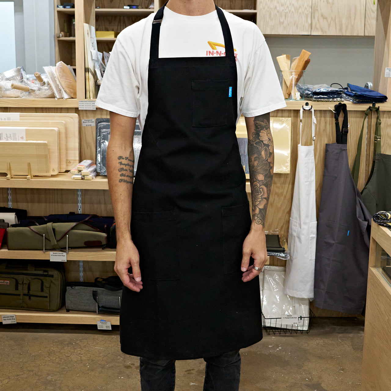 BlueCut Apron Bistro Lucca Apron -  Black