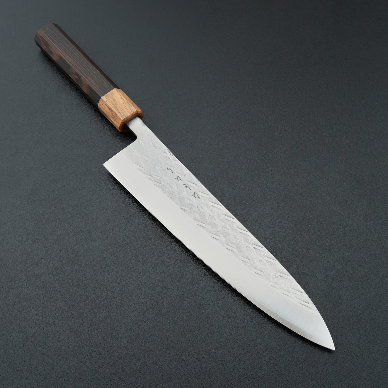 Hitohira TD SLD Tsuchime Gyuto 210mm Wenge Handle