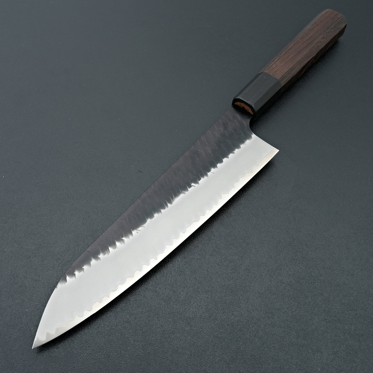 Nigara Hamono SG2 Kurouchi Tsuchime Gyuto 210mm