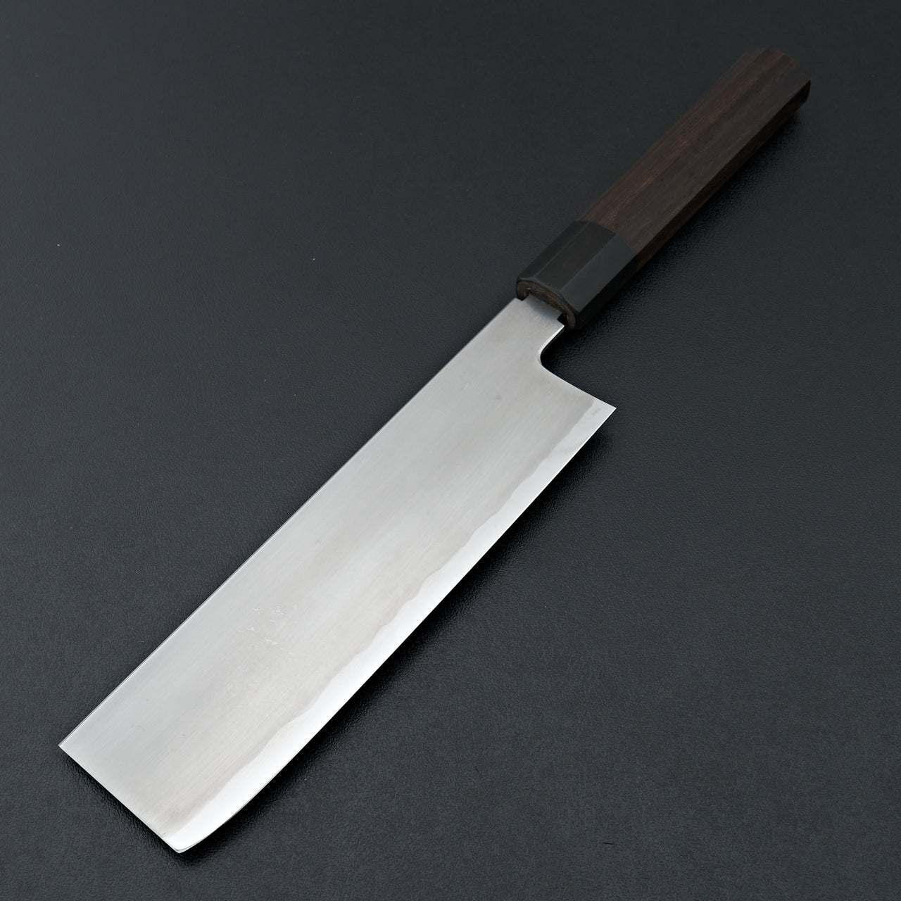 USED TRADE IN Tetsujin Blue #2 Kasumi Nakiri 180mm Taihei Wood Handle