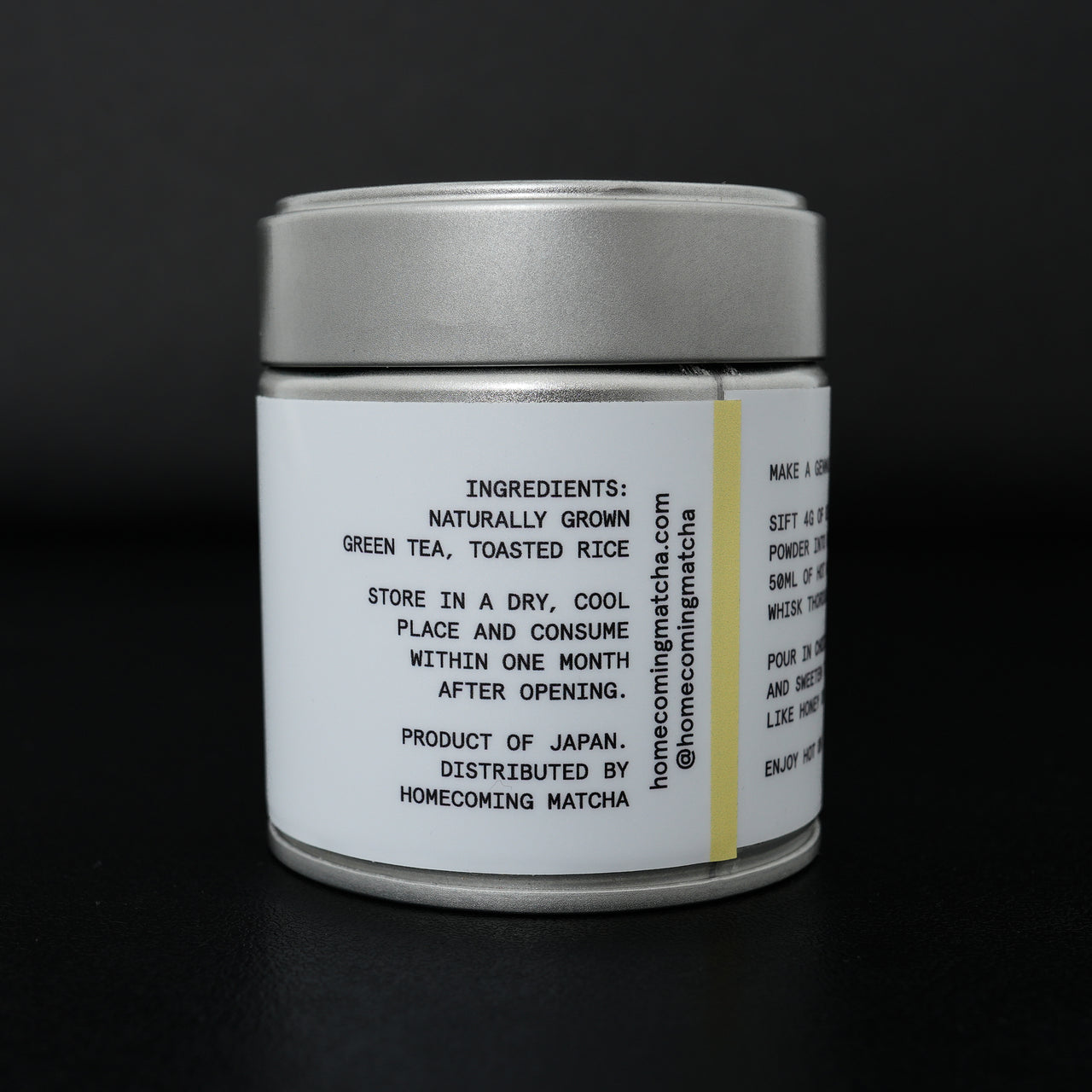 Homecoming Matcha Genmaicha 30g