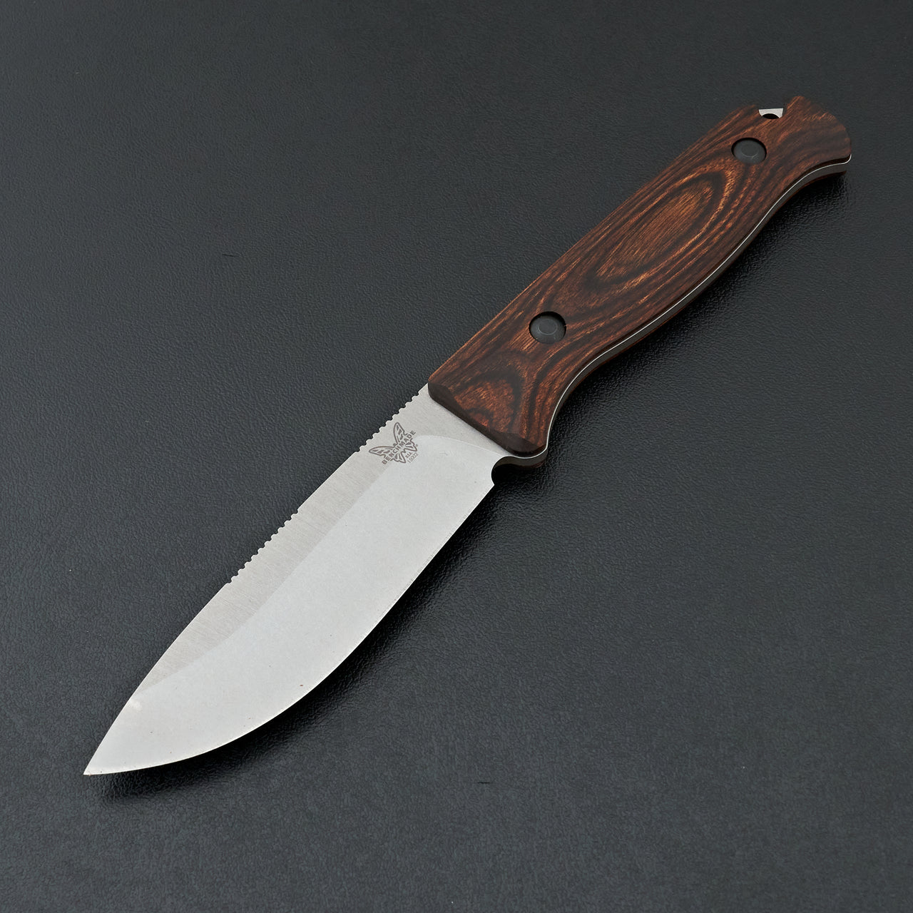 Benchmade Saddle Mountain Skinner Stabilized Wood
