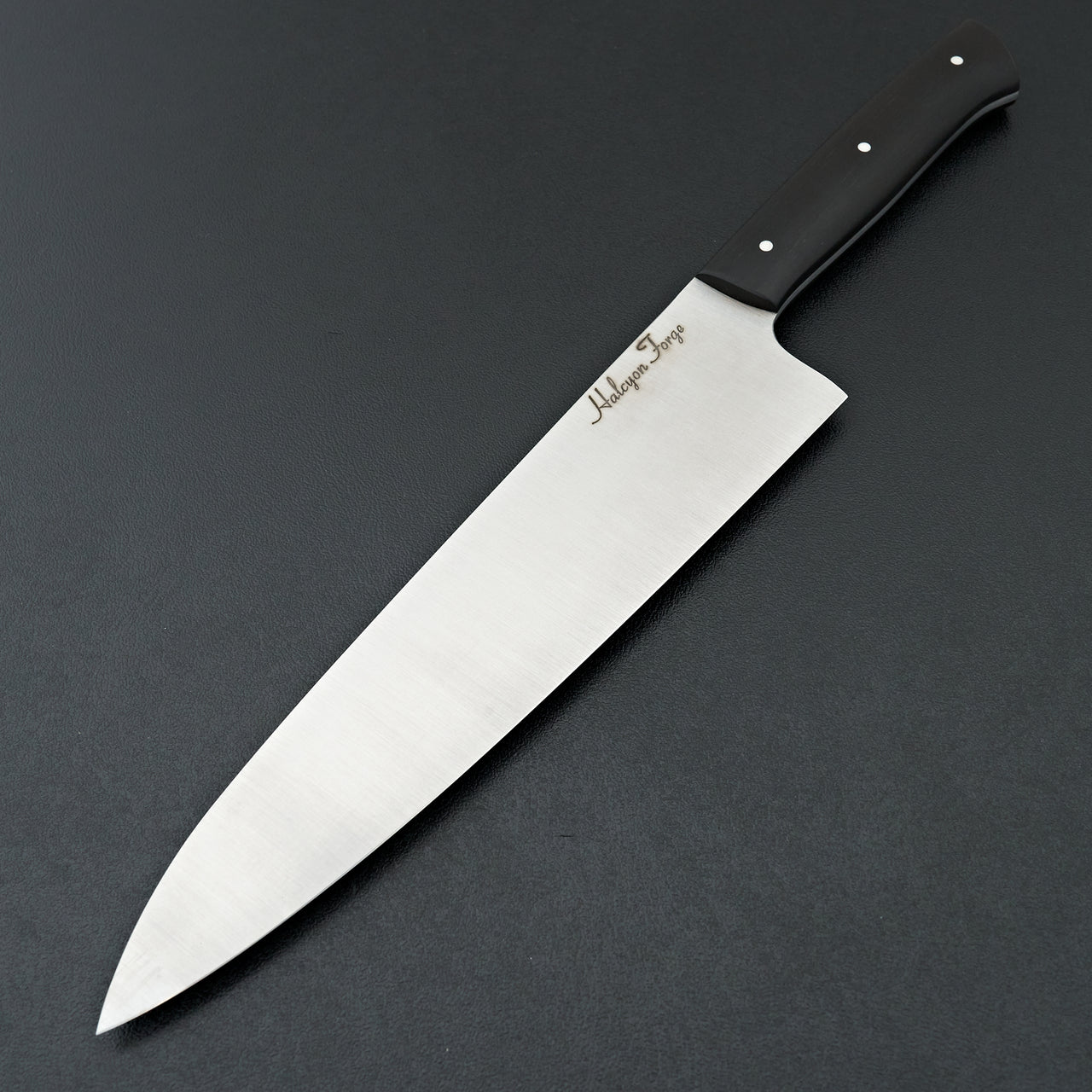 Halcyon Forge Procut Full Tang Chef 8" African Blackwood