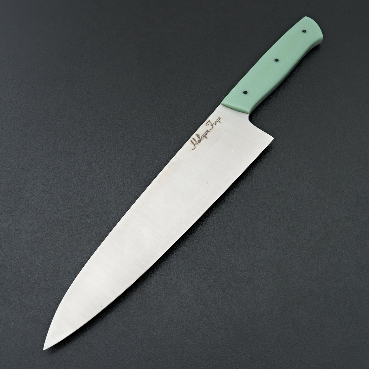 Halcyon Forge Procut Full Tang Chef 8" Mint G10