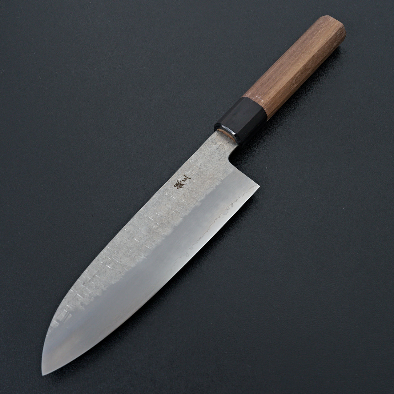 Sakai Kikumori Ginsan Tsuchime Santoku 180mm