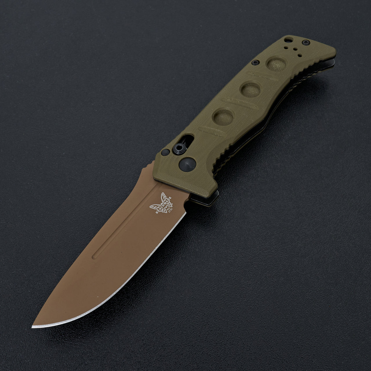 Benchmade Mini Auto Adamas OD Green G10